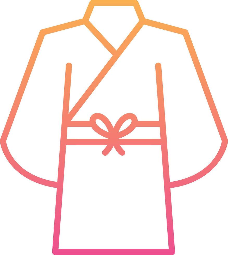 Yukata Vector Icon