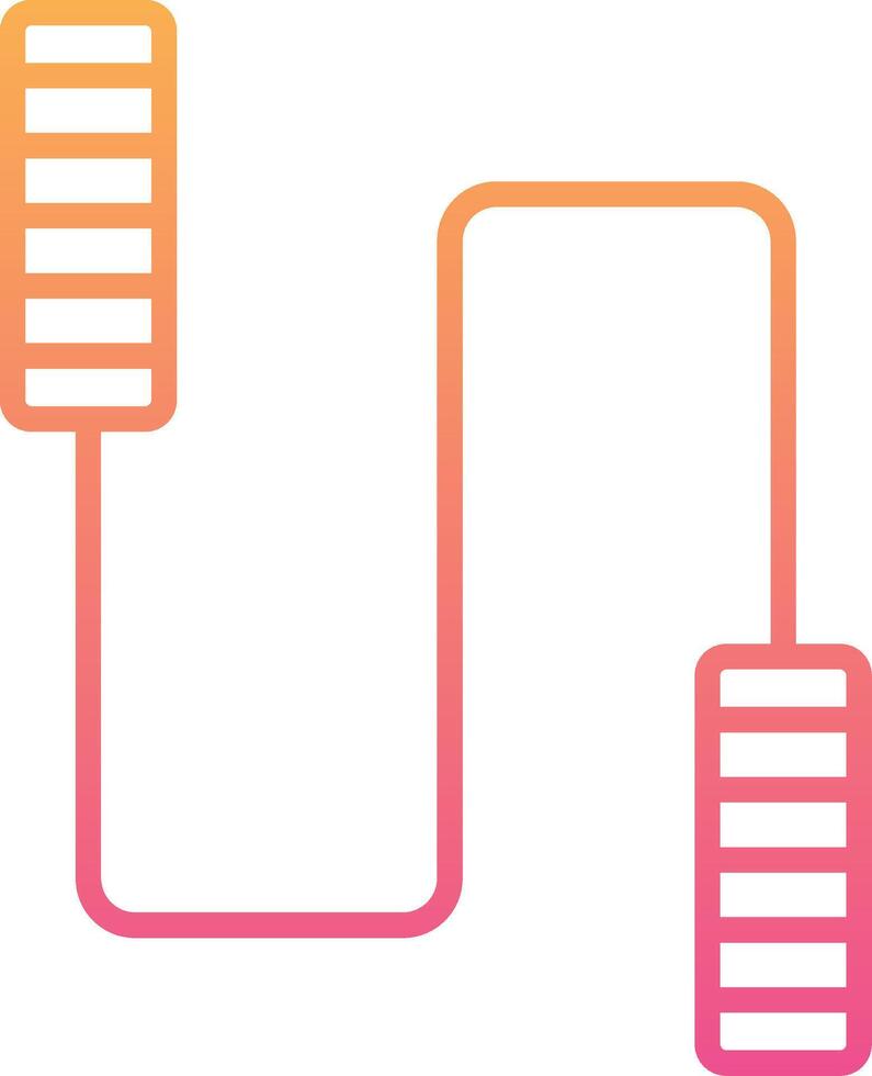 Jumping Rope Vector Icon