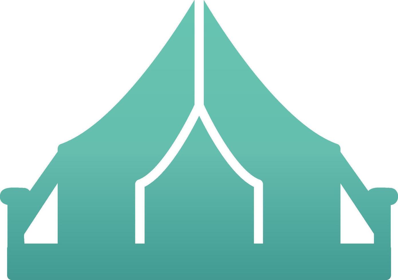 Camping Tent Vector Icon