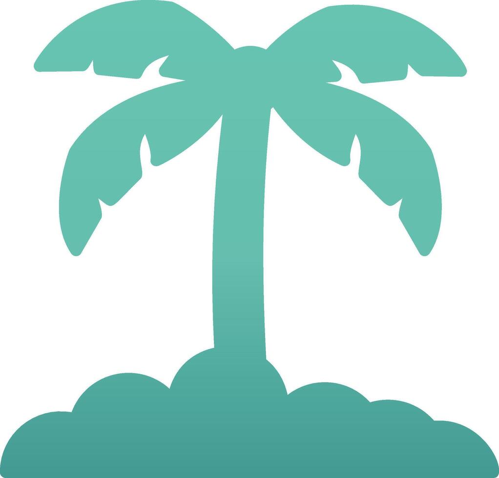 Palm Leaf Vector Icon