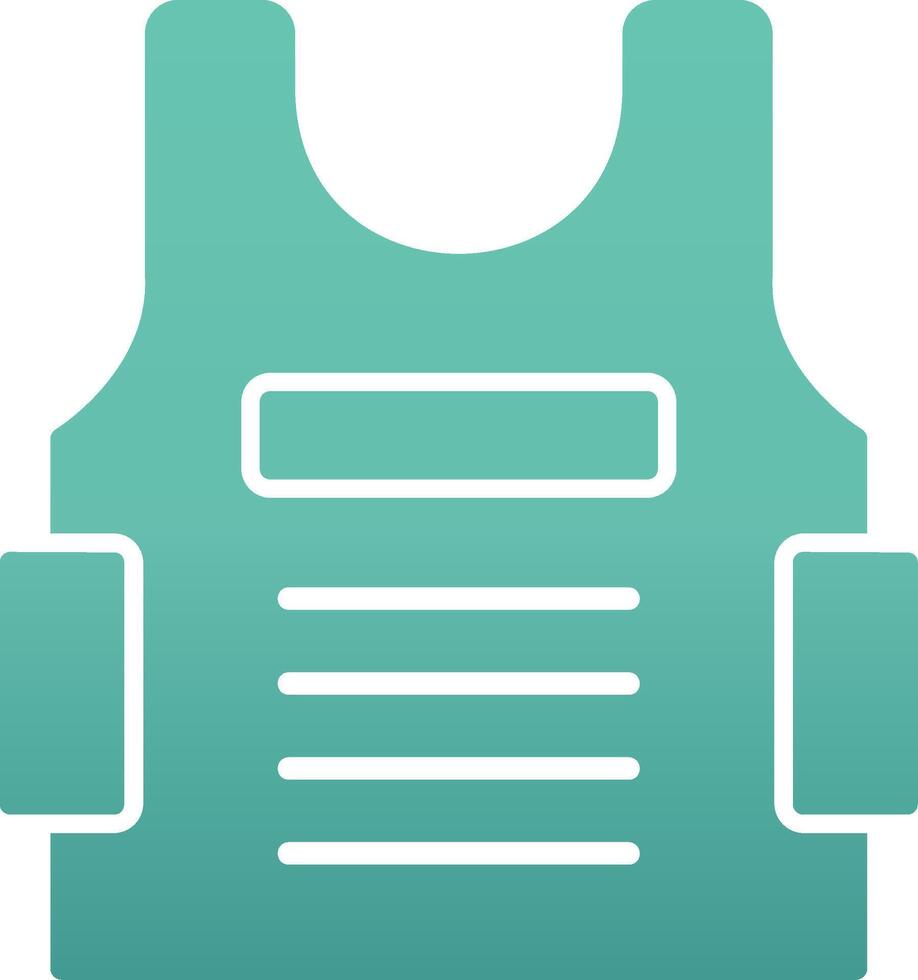 Bulletproof Vest Vector Icon