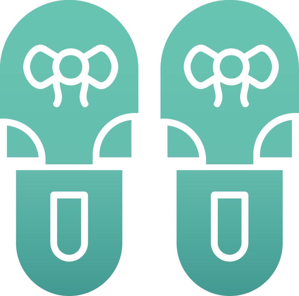 Slippers Vector Icon
