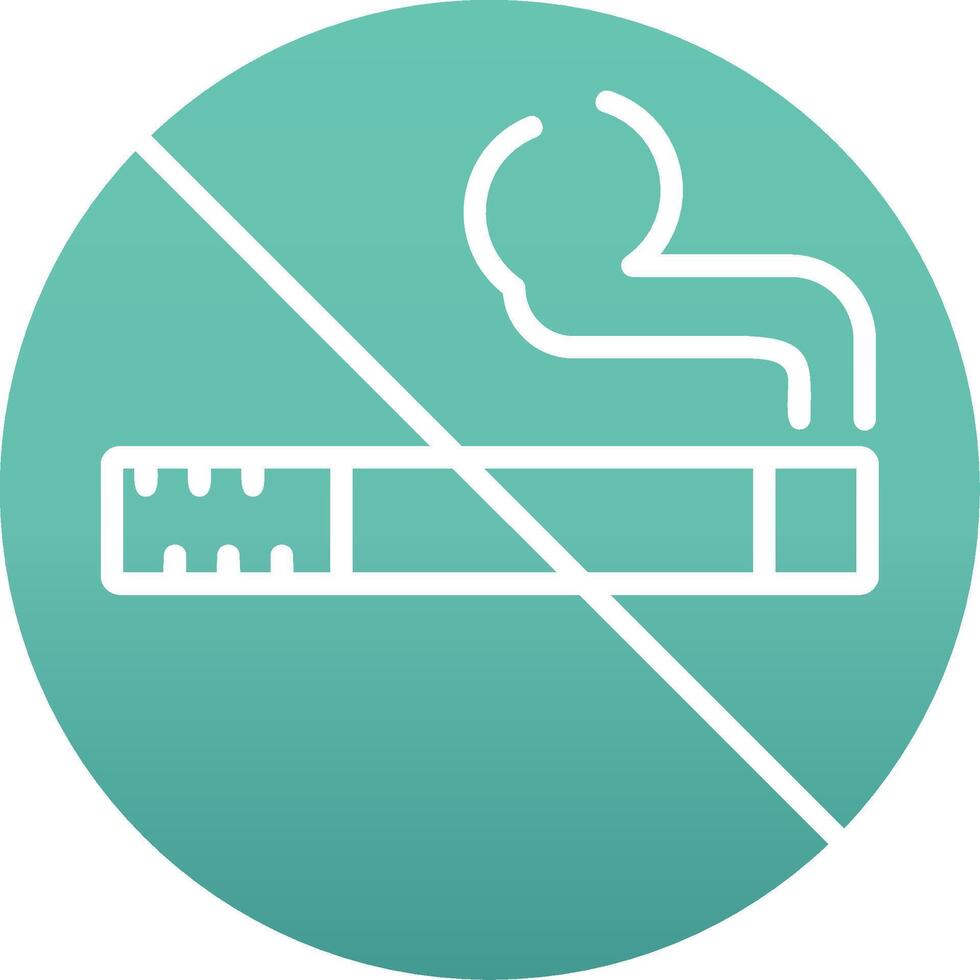 No Smoking Vector Icon