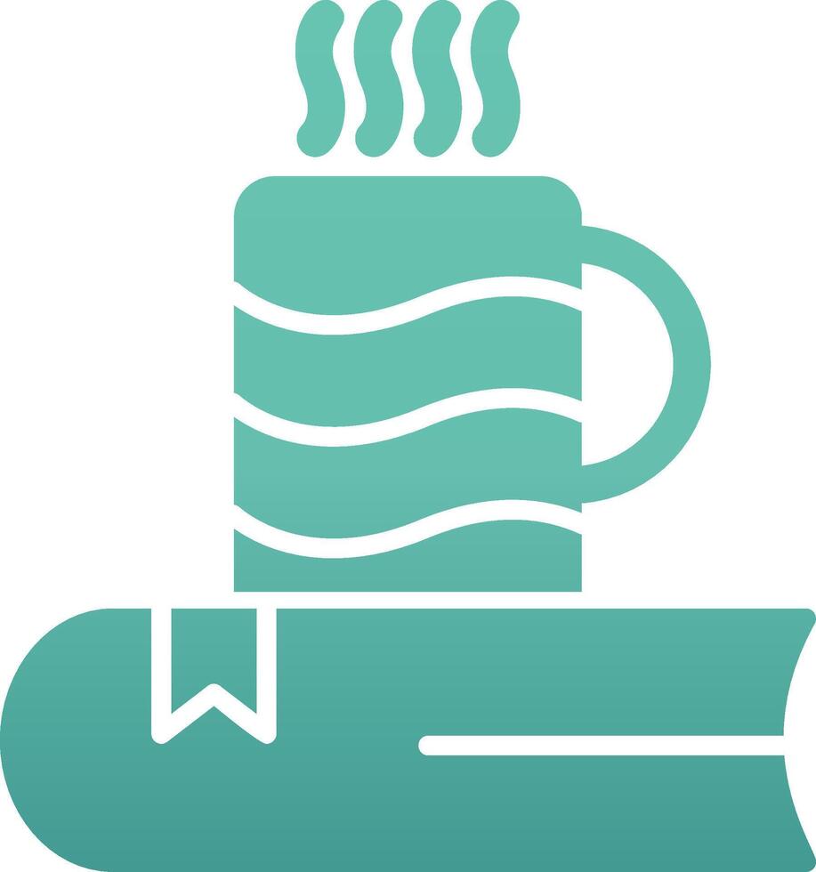 Tea Book Vector Icon
