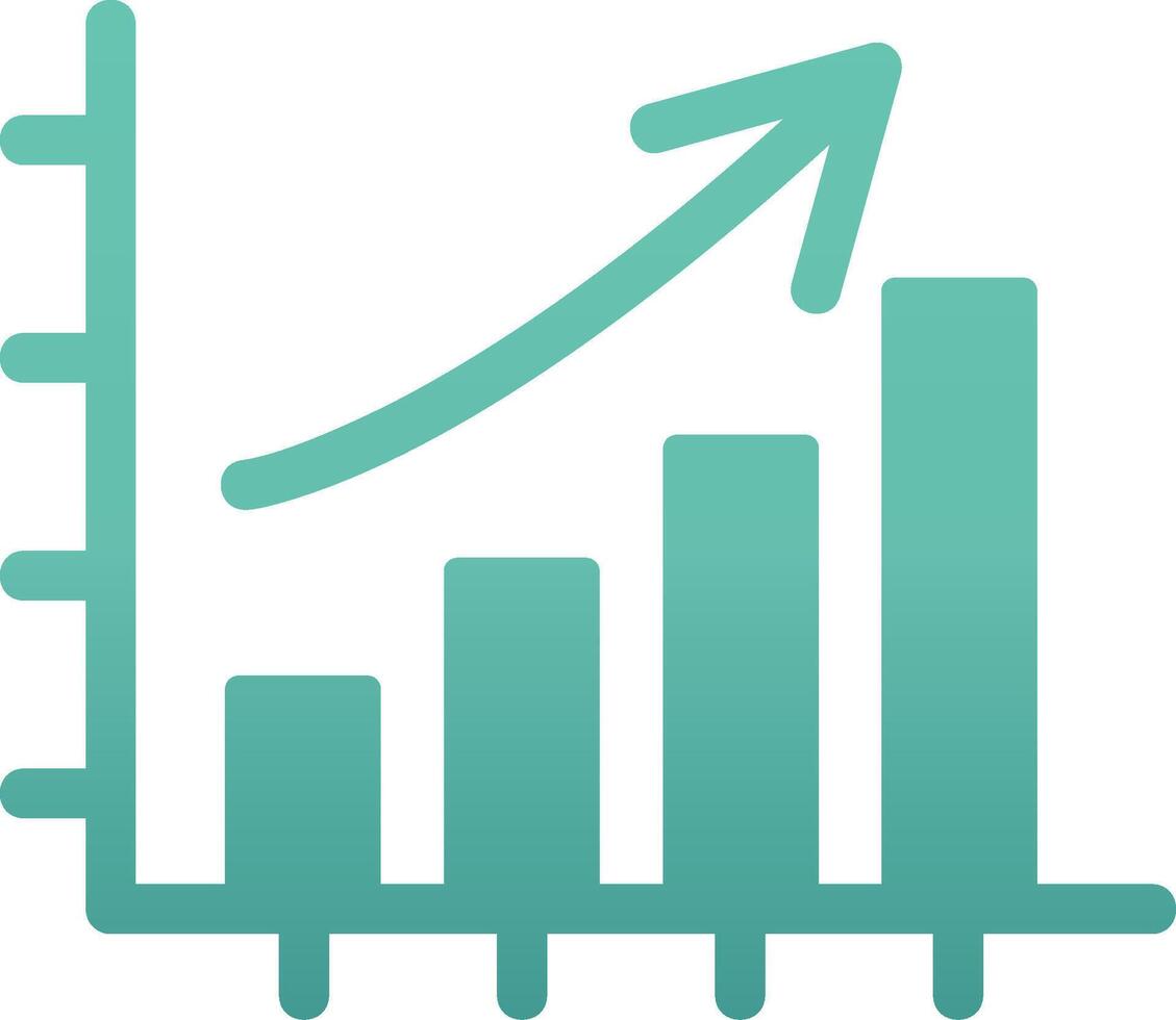 Bar Chart Vector Icon