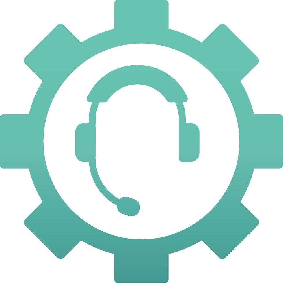 Call Serves setting Vector Icon