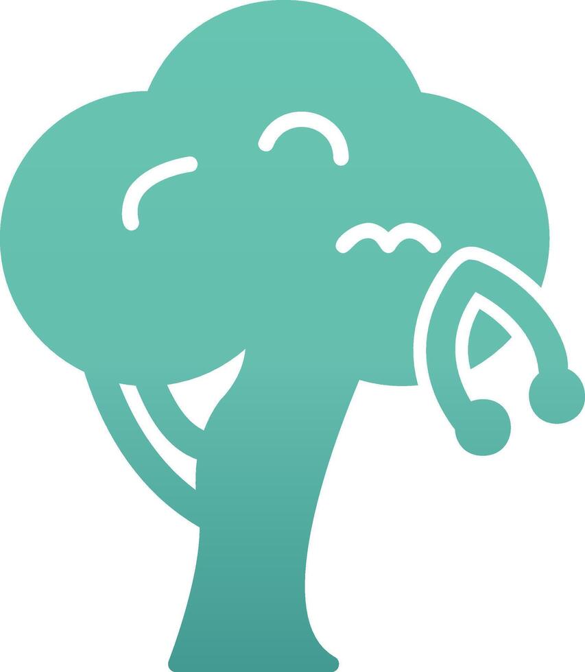 Cherry Tree Vector Icon