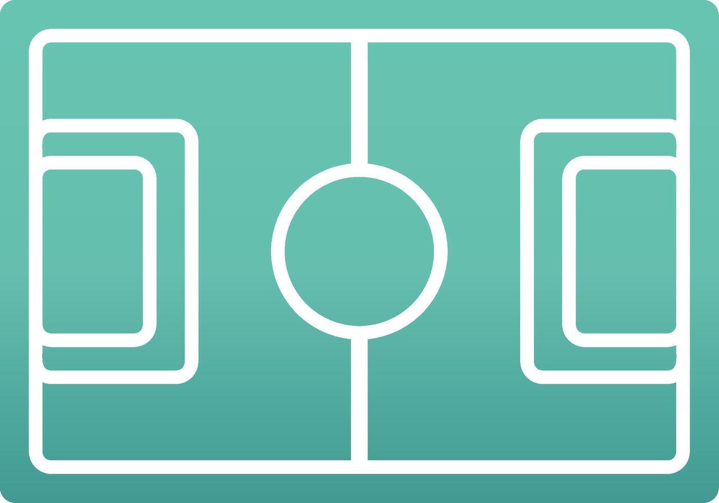 Football Ground Vector Icon