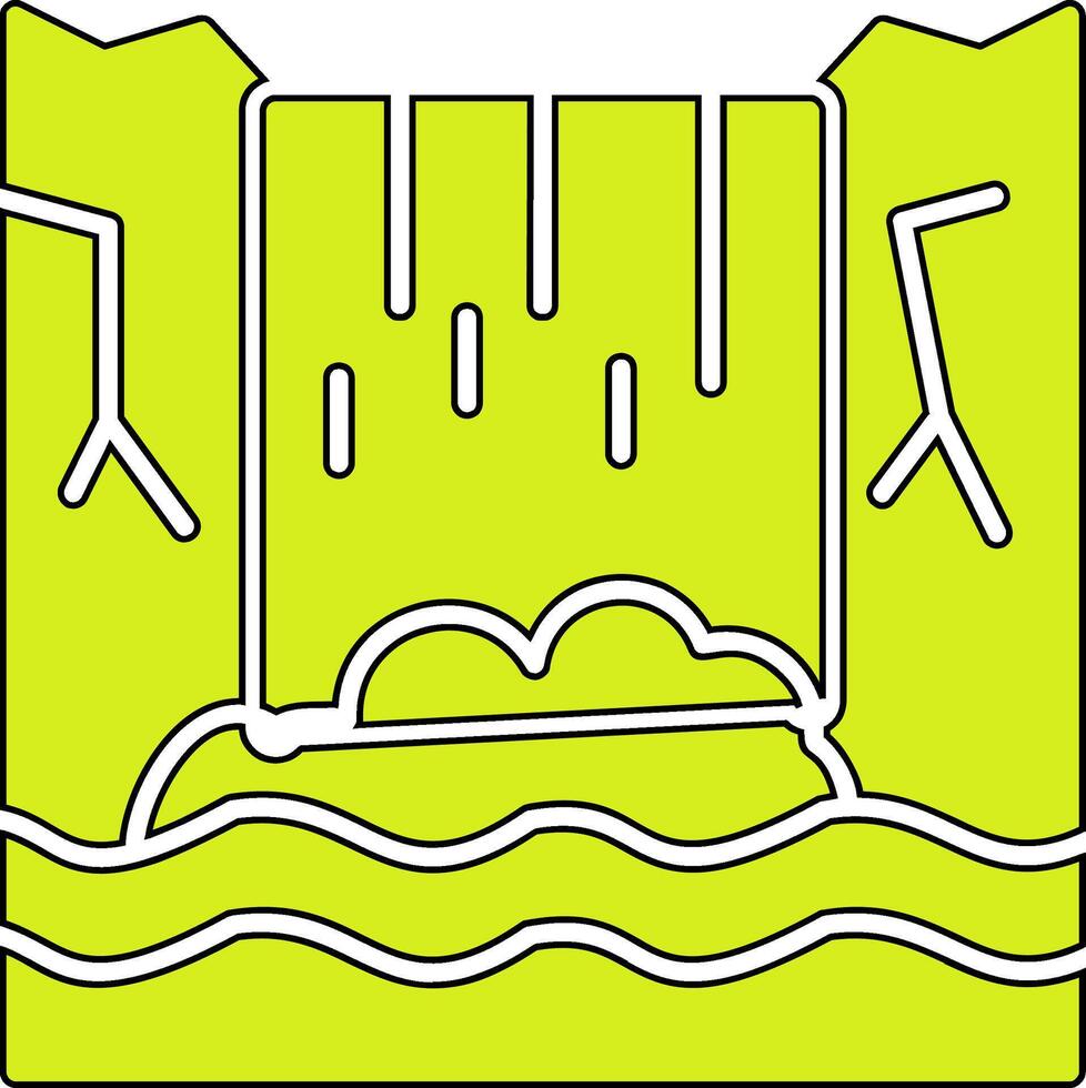 Waterfall Vector Icon