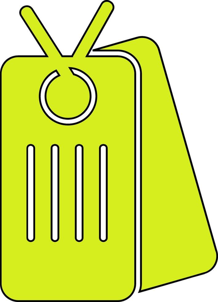 Dog Tag Vector Icon