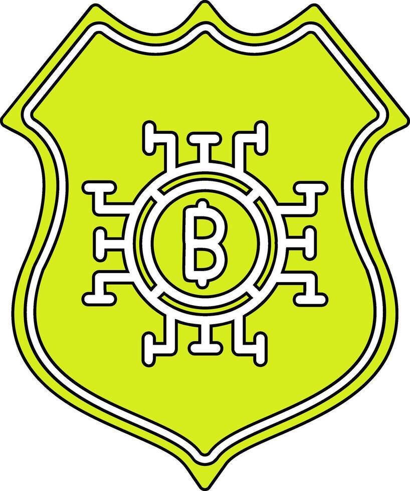 icono de vector de escudo