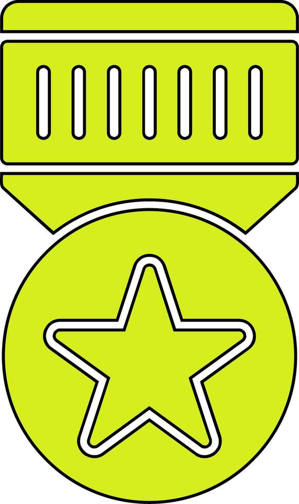 Military Badge Vector Icon