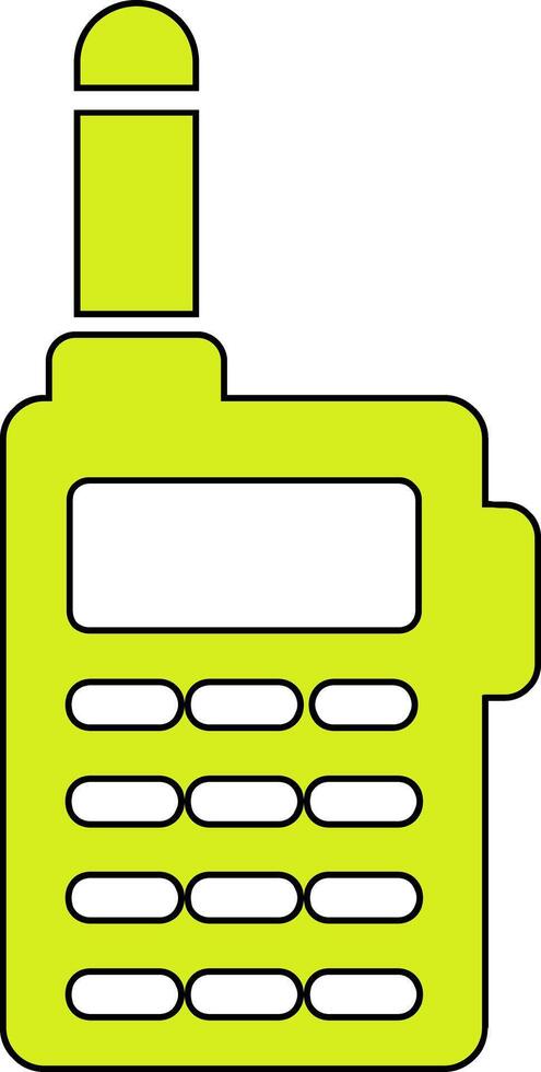 Walkie Talkie Vector Icon