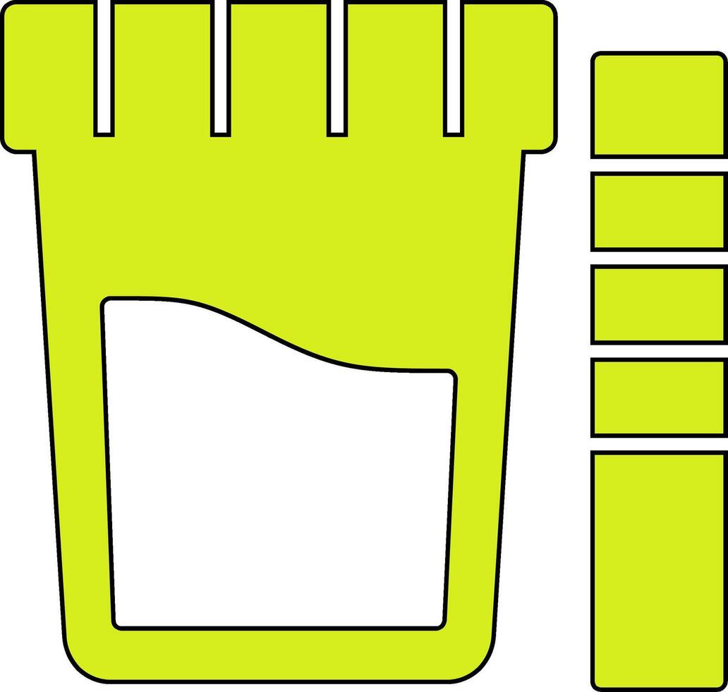 Urine Test Vector Icon