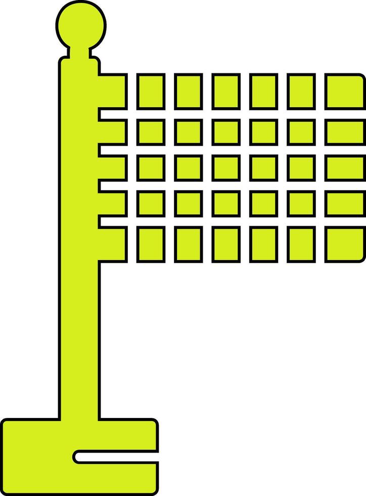 Finish Flag Vector Icon