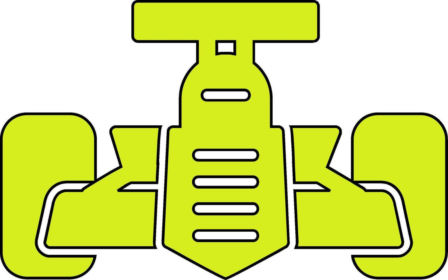 Racing Car Vector Icon