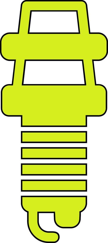 Spark Plug Vector Icon
