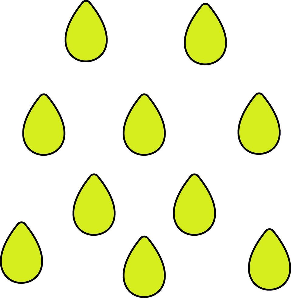 Rain Vector Icon