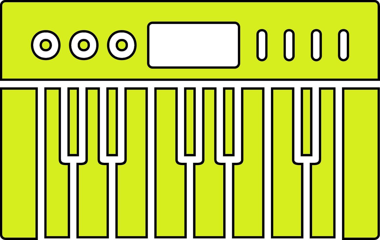 Piano Vector Icon