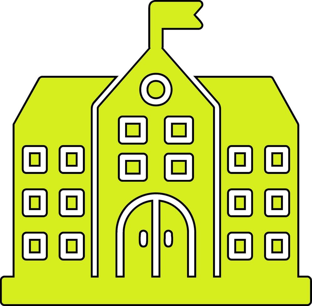 University Building Vector Icon