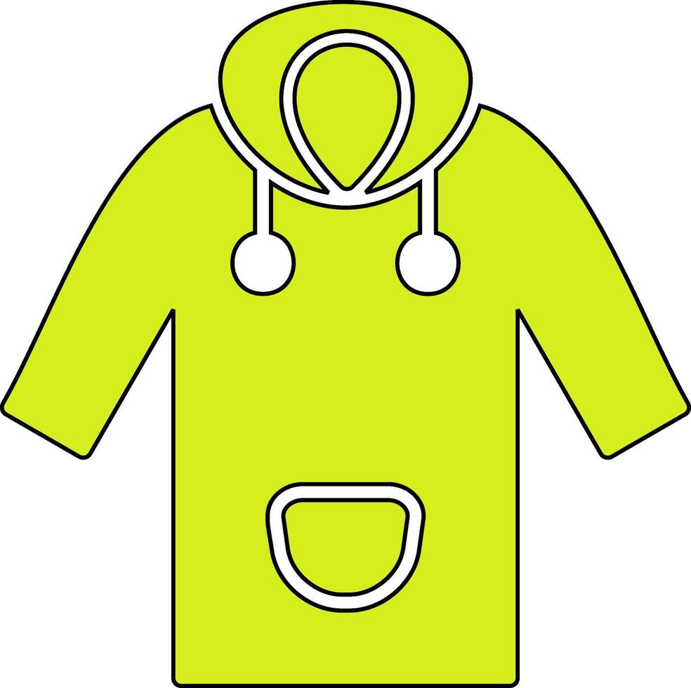 Raincoat Vector Icon