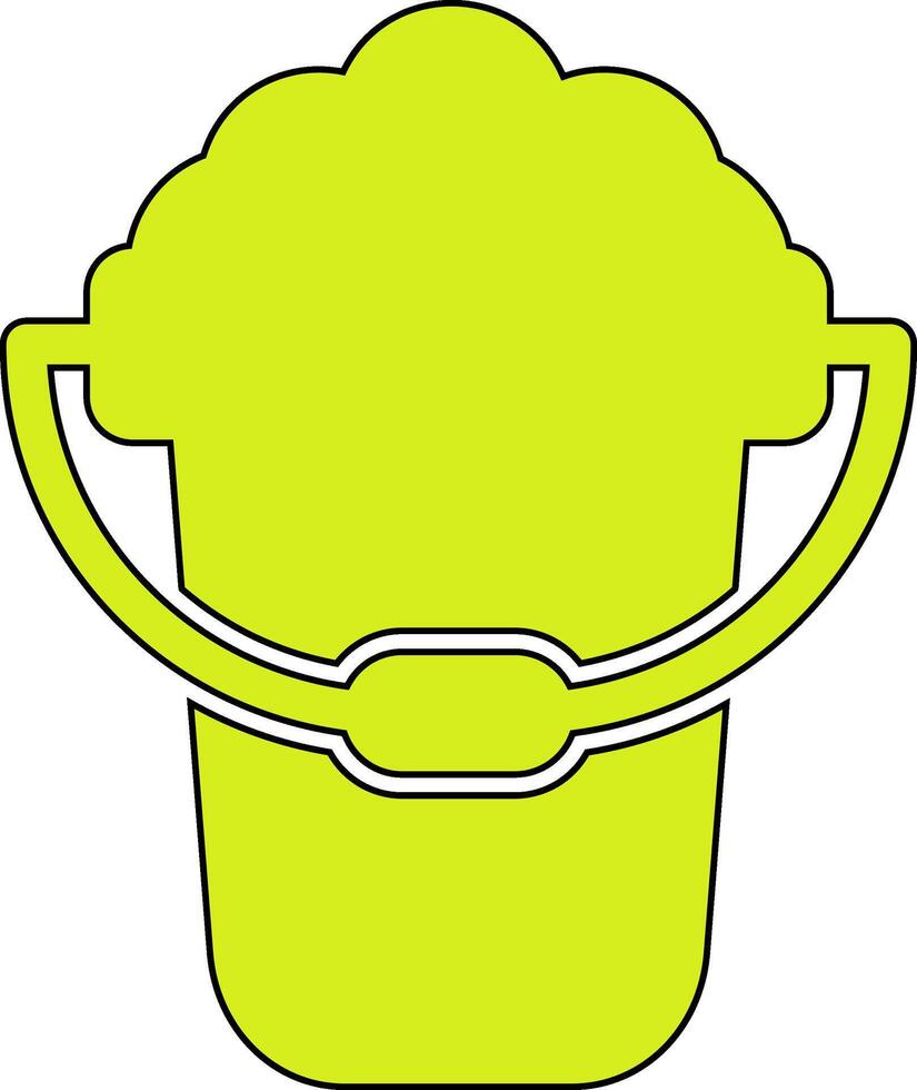 Bucket Vector Icon