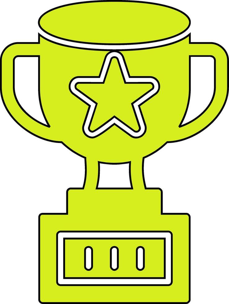 Trophy Cup Vector Icon