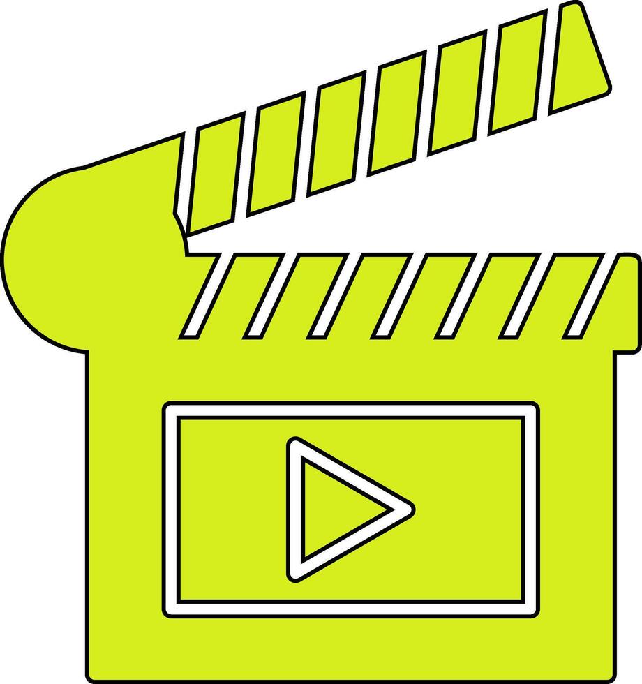 Clapperboard Vector Icon