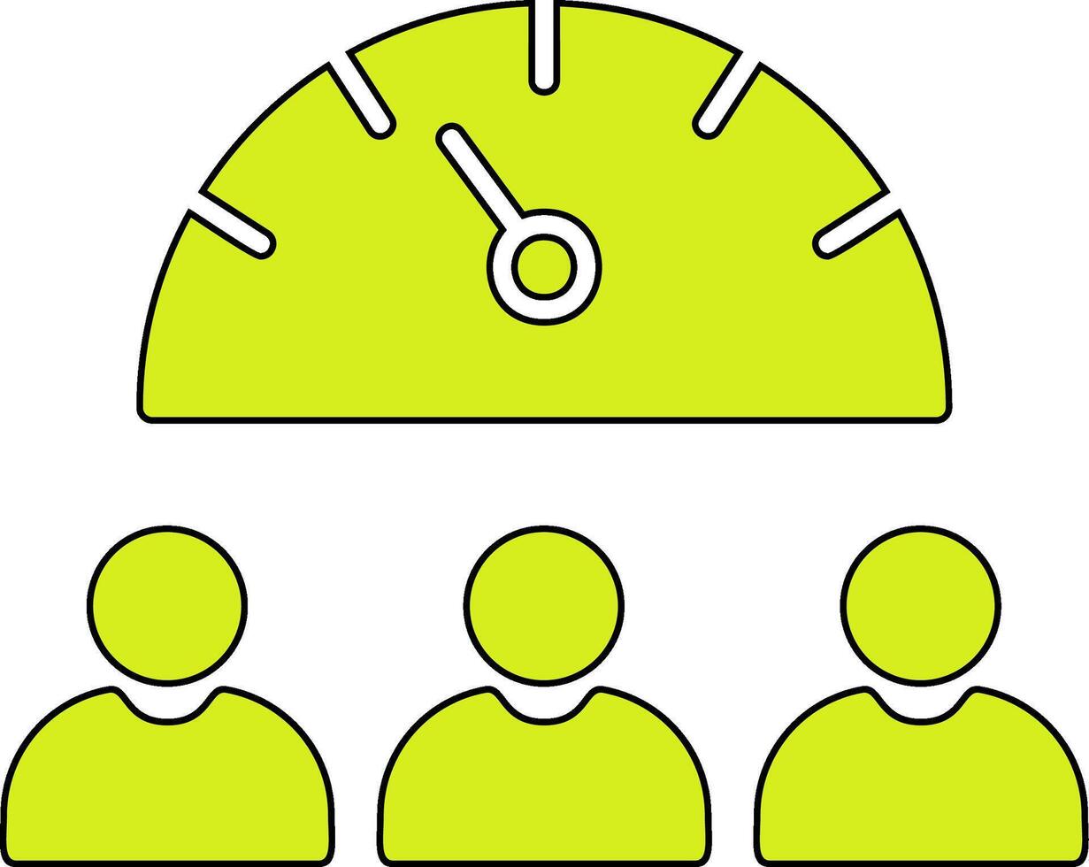 Team Work Speed Vector Icon