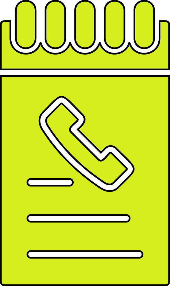 Notepad Vector Icon