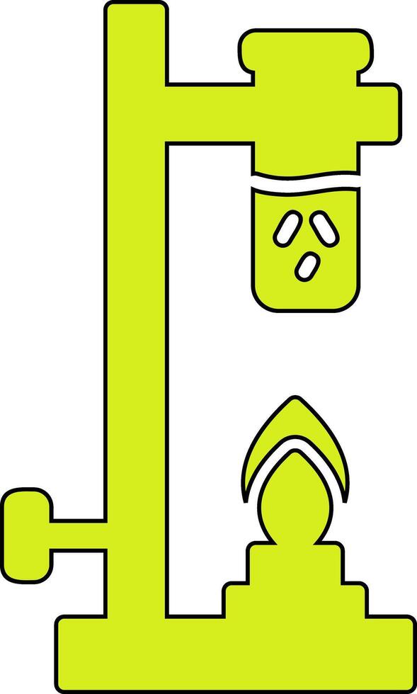 Bunsen Burner Vector Icon