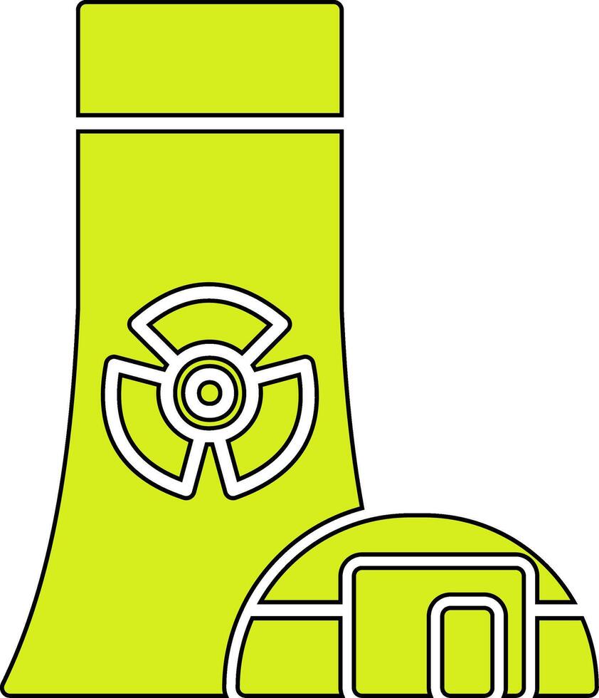 Nuclear Power Vector Icon