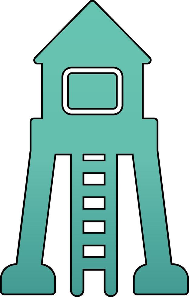 Military Tower Vector Icon