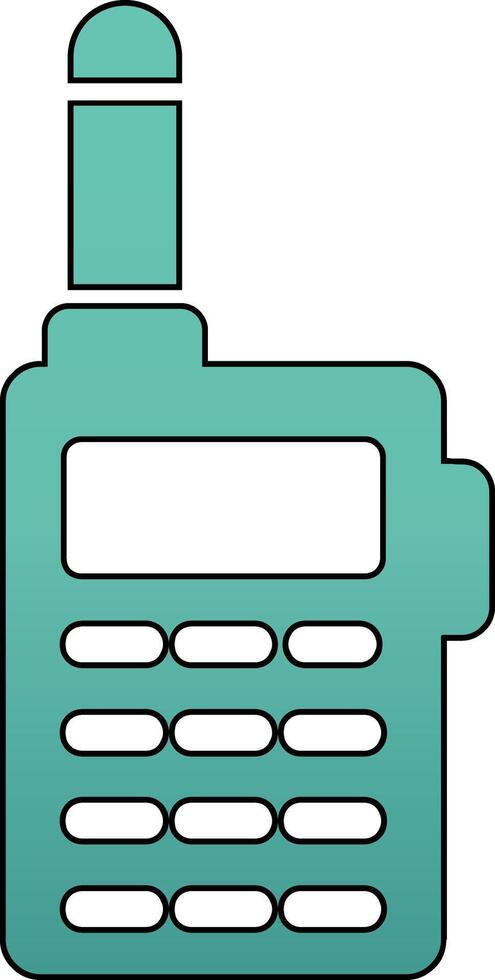 Walkie Talkie Vector Icon