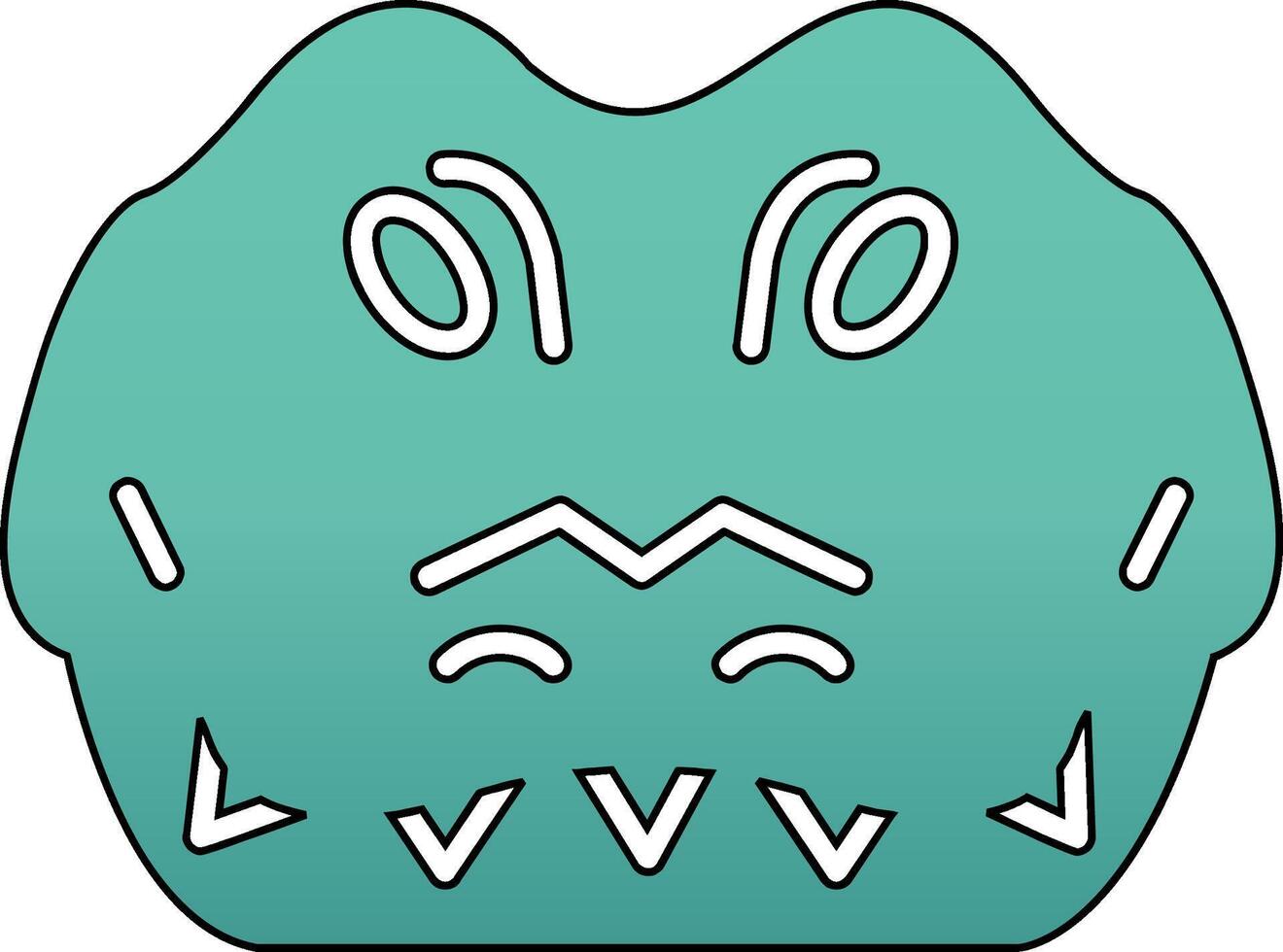 Crocodile Vector Icon