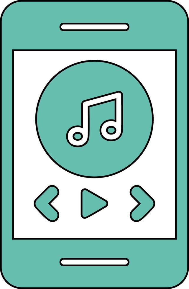 icono de vector de musica