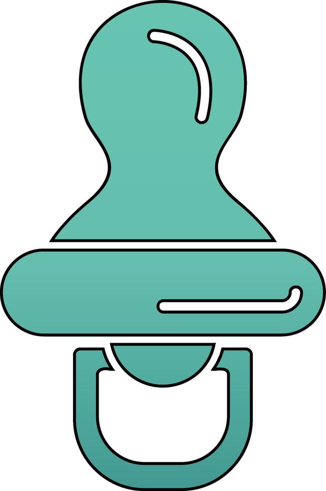 Pacifier Vector Icon