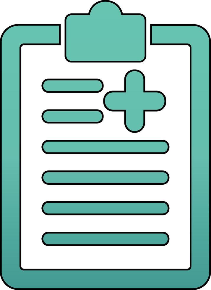 Medical Report Vector Icon