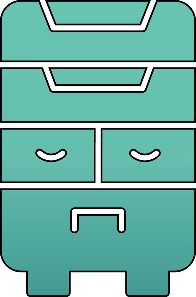 Drawers Vector Icon