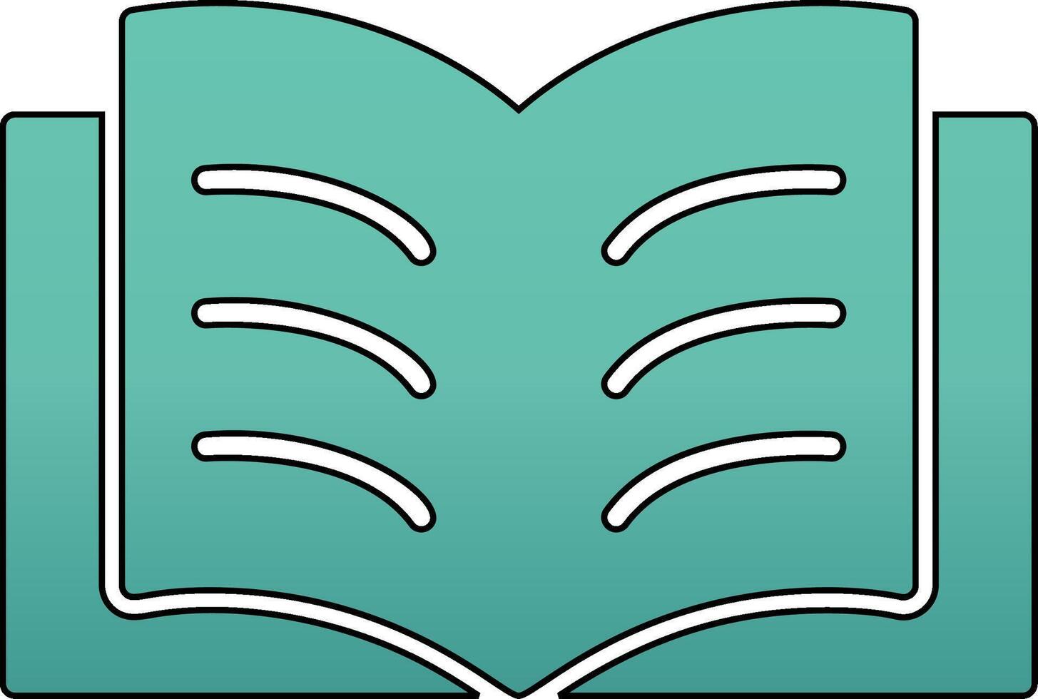 libro paginas vector icono