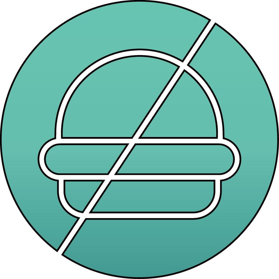 No Food Vector Icon