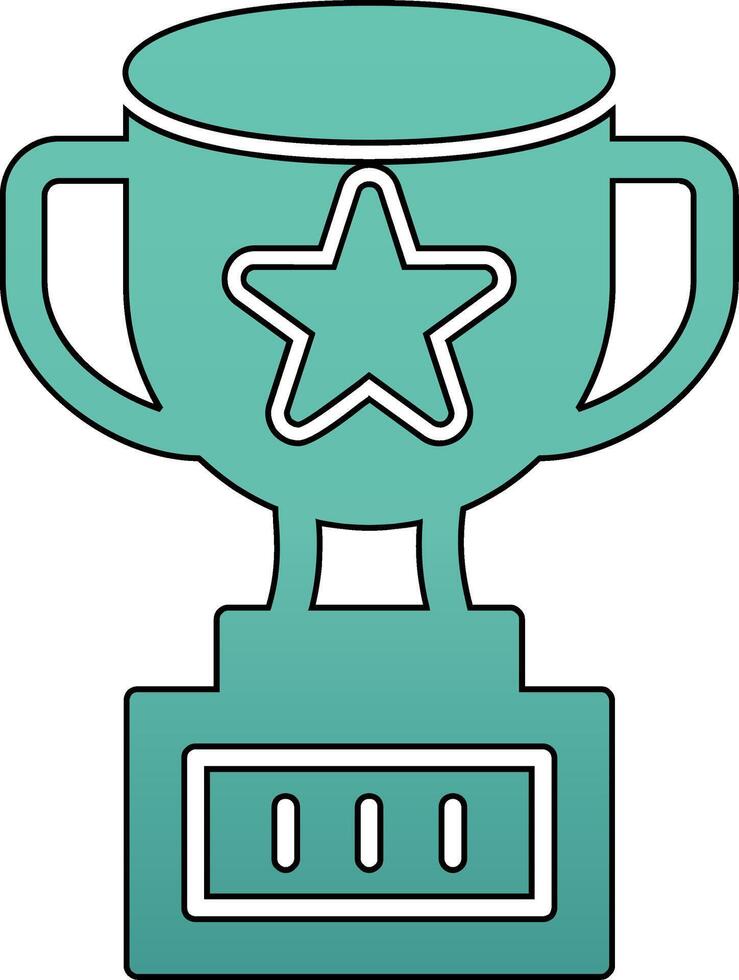 Trophy Cup Vector Icon