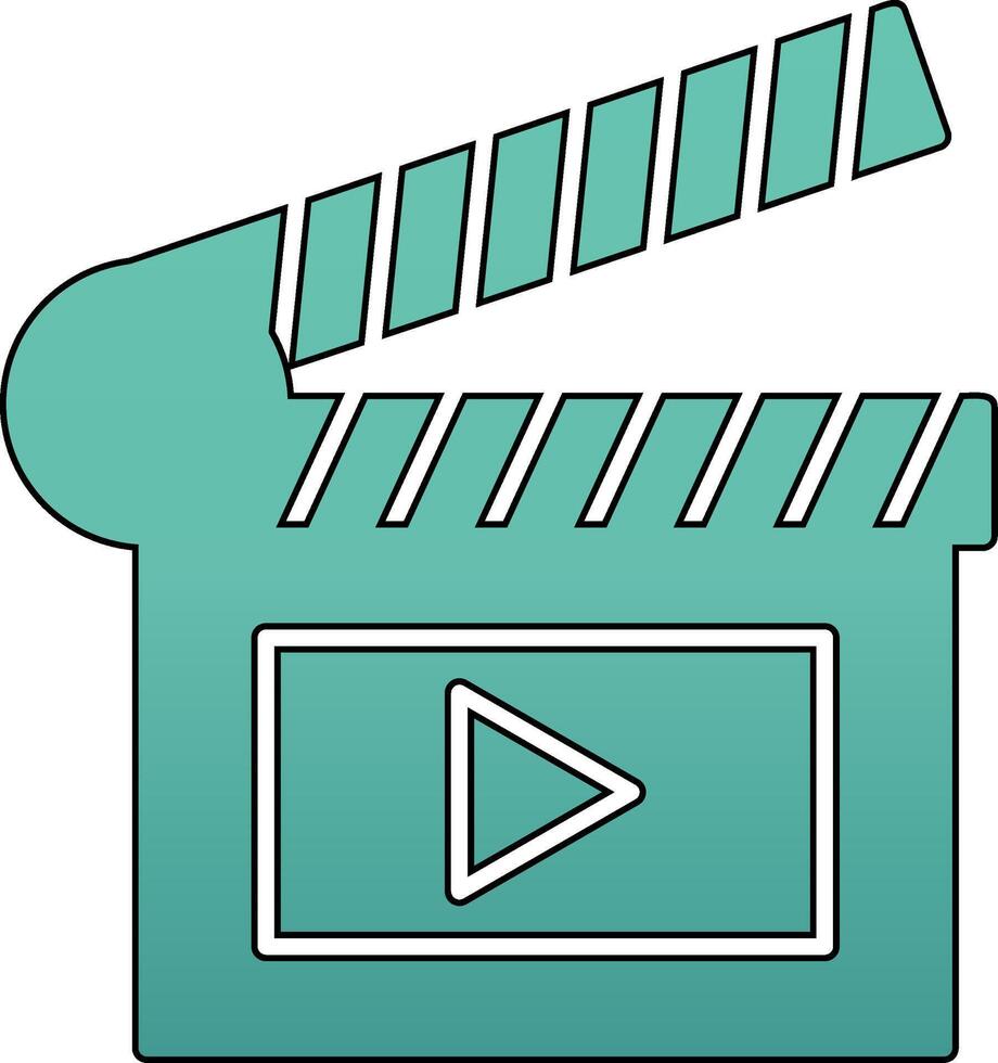 Clapperboard Vector Icon