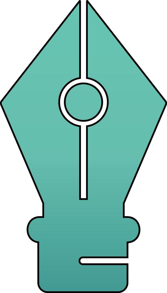 icono de vector de herramienta de pluma