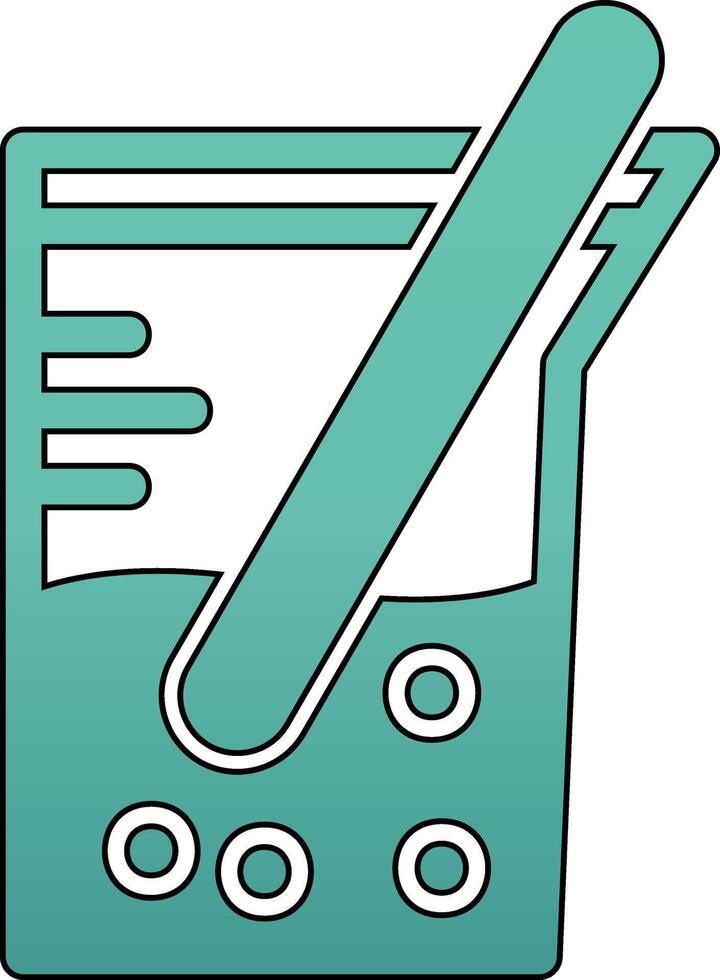 Beaker Vector Icon