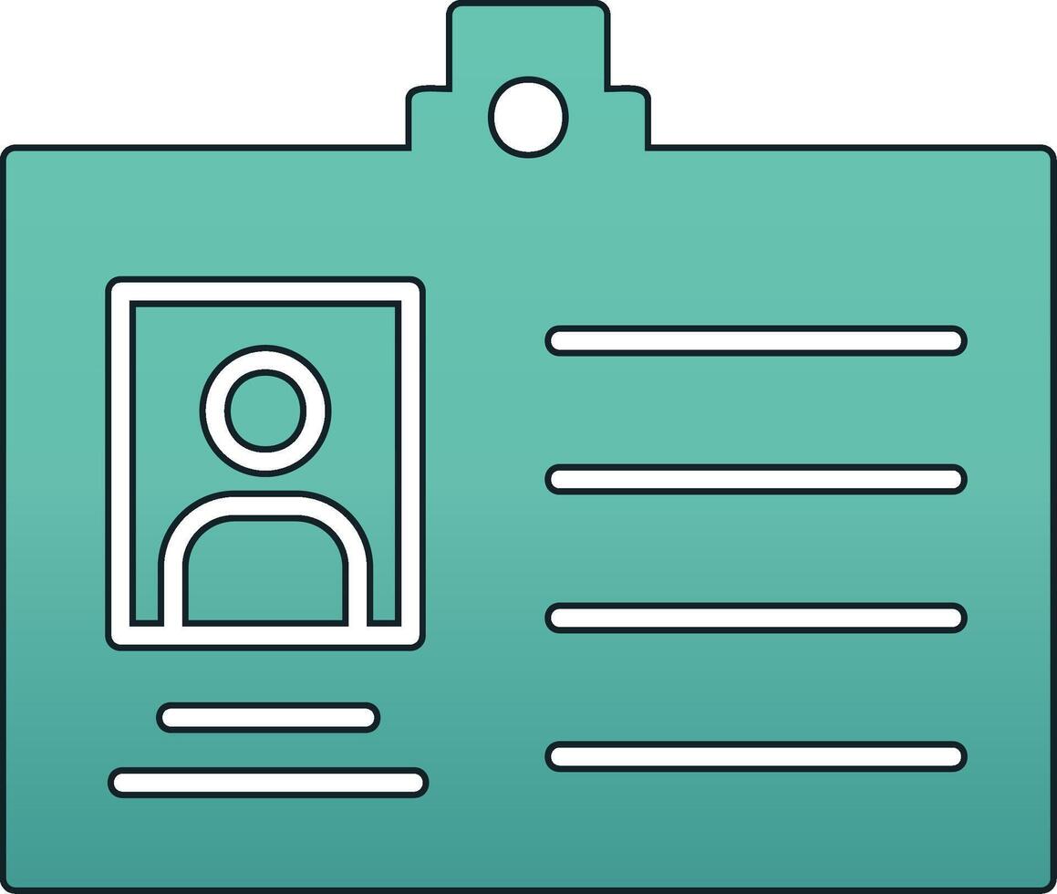 Membership Card Vector Icon