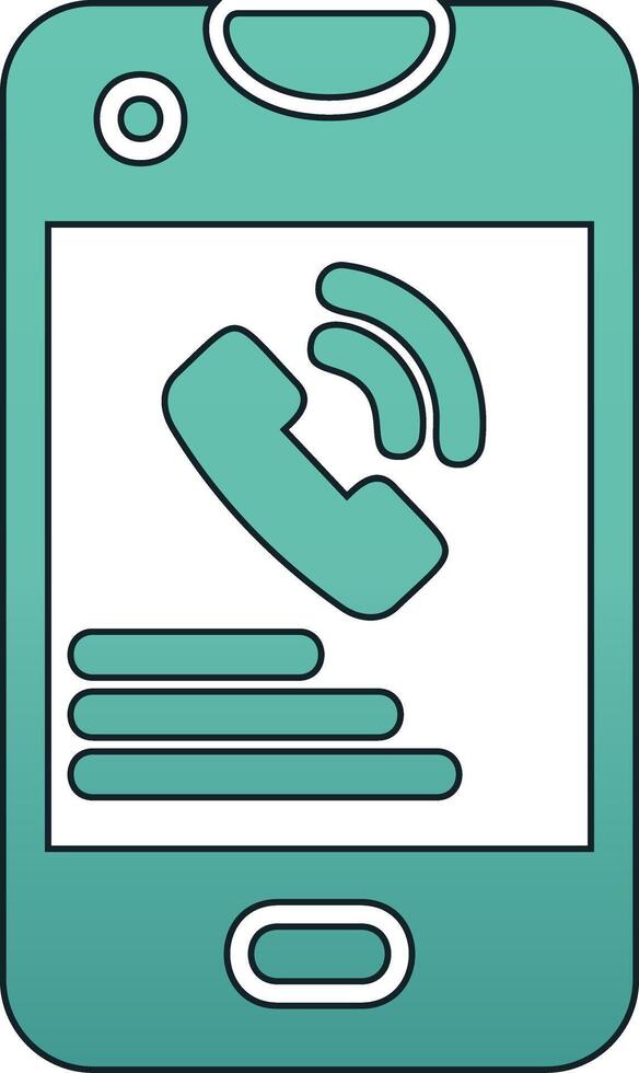 Phone Call Vector Icon