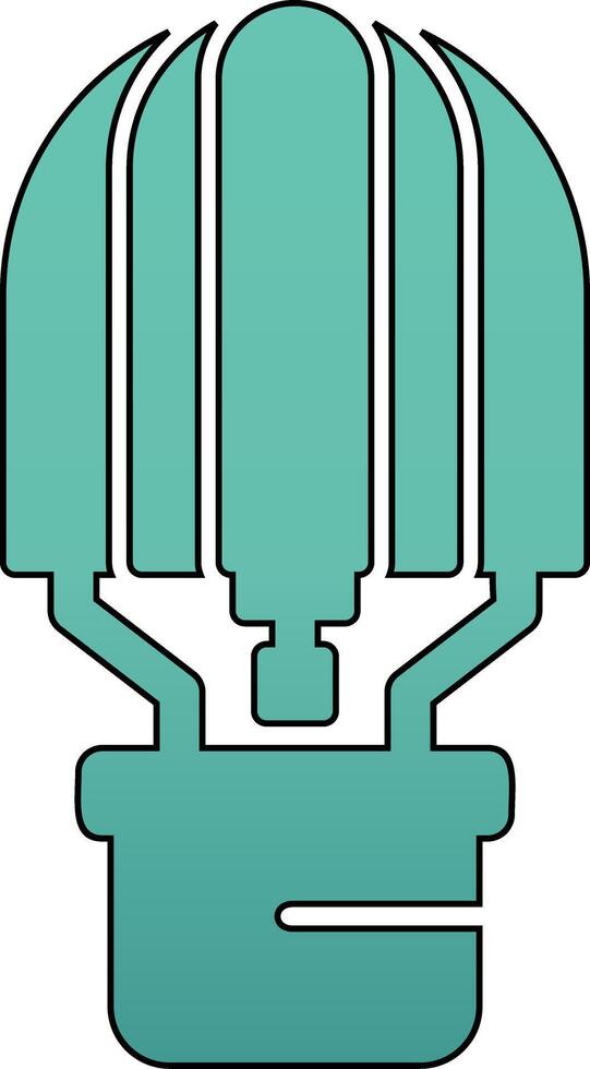 Hot Air Balloon Vector Icon