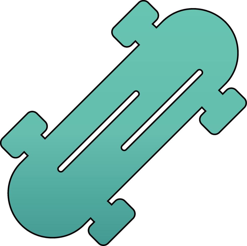 Skateboard Vector Icon