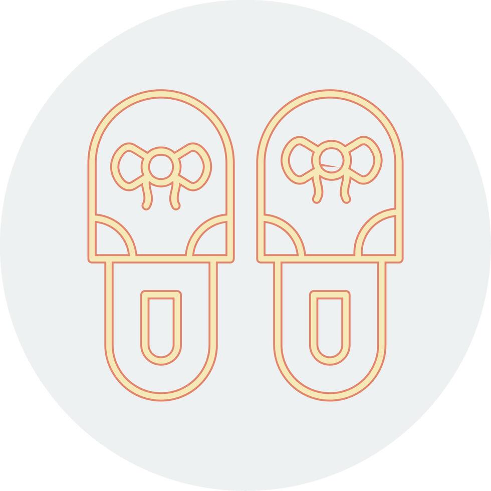 Slippers Vector Icon